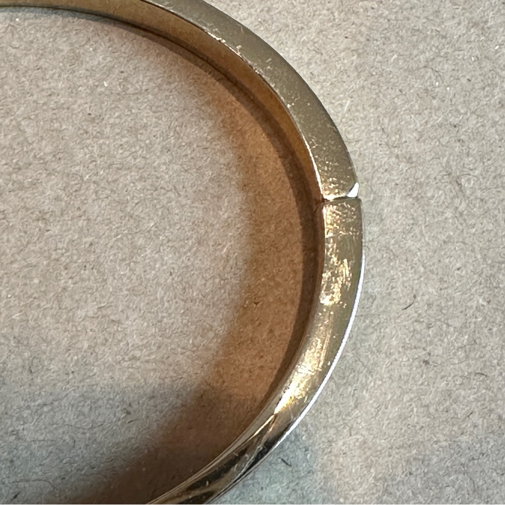 COACH Pave Signature Hinged Bangle - Picture 7 of 11